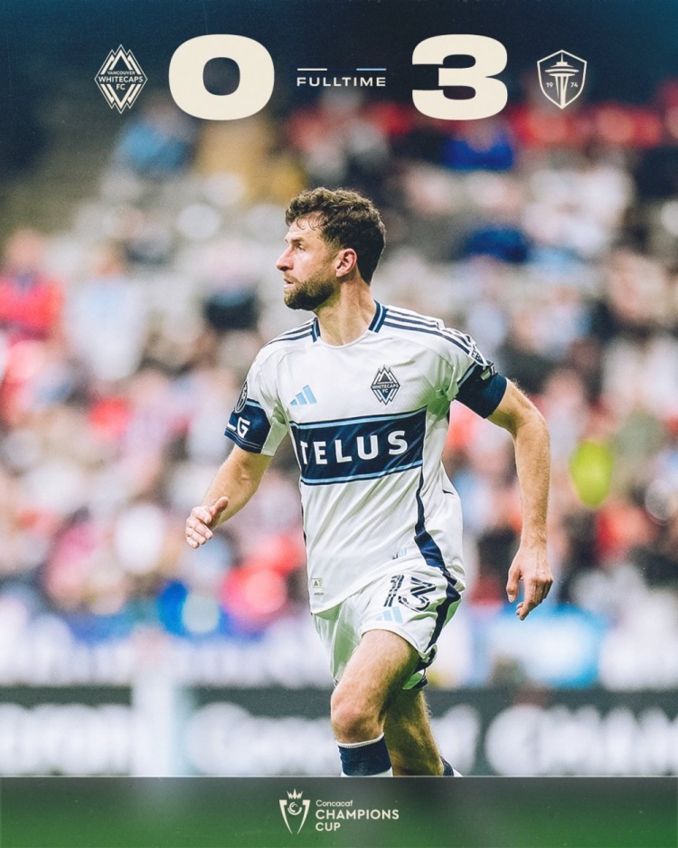 晋级希望渺茫！温哥华白浪首回合0-3西雅图海湾人 穆勒打满全场