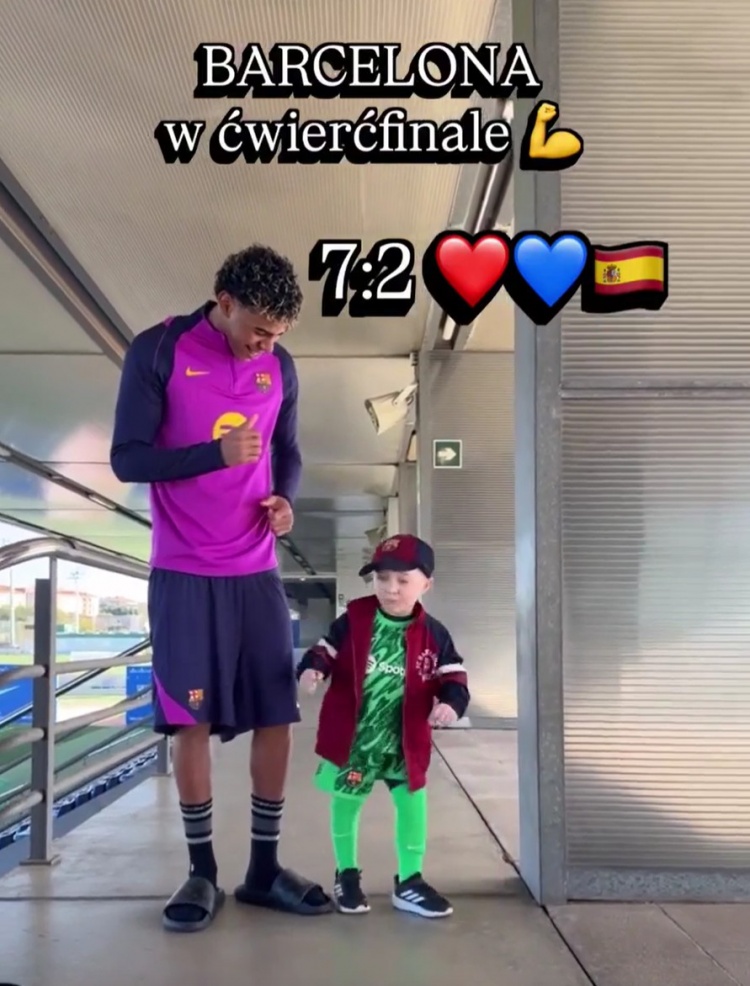 【赛前必读】每体：波兰10岁小球迷患有骨骼生长障碍，亚马尔3