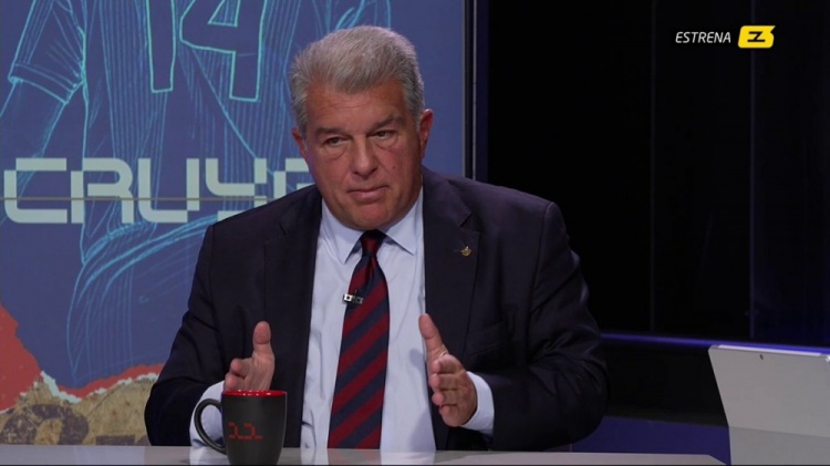 【球迷速览】拉波尔塔：我认为克圣是⬆️史上最伟大球员，集众多