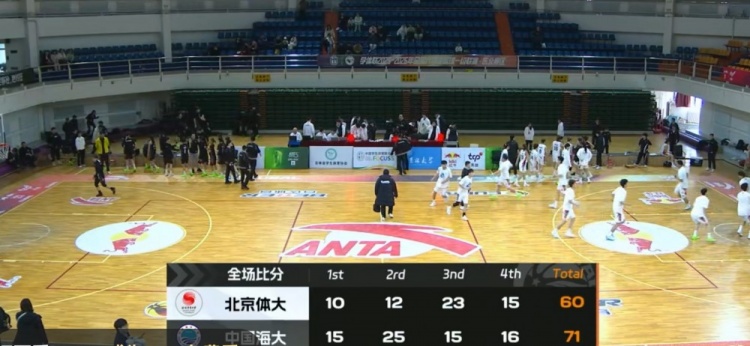 [新闻前线]CUBAL-中国海大击败北体大 张荣⬅️荷23+