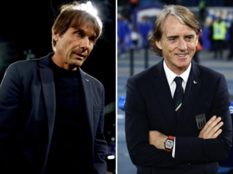 【体育焦点】晚邮报谈意大利主帅❕候选：曼奇尼和孔蒂是热门，小