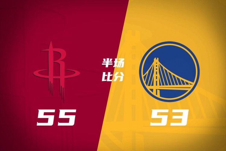 【信息速览】半场战报-火箭领先勇士2分 杜兰特12+4 申京