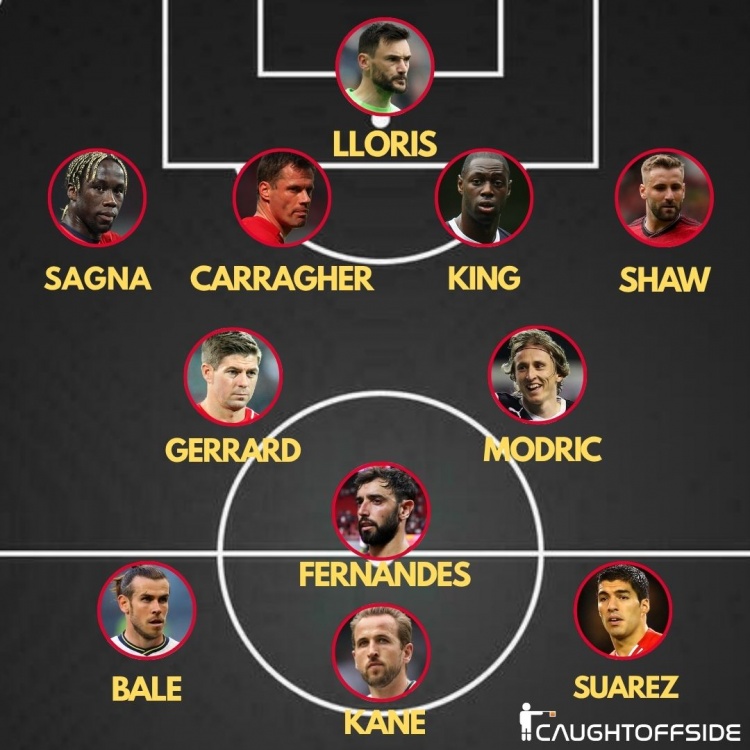 [深度看球]英媒评从未拿⭐英超冠军最⬅️佳阵：杰拉德、莫德里