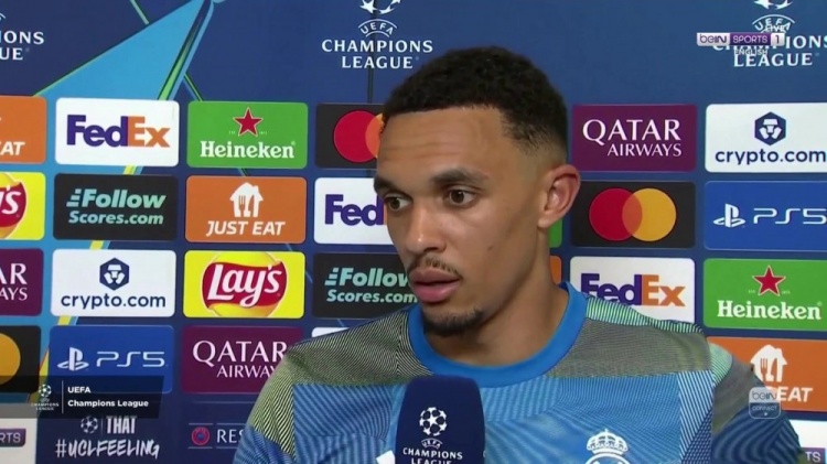  阿诺德：我们会吸取教训争取逆转晋级，球队目标是赢得欧冠奖杯