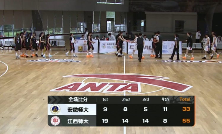 [媒体报道]CUBAL女篮-江西师大轻取安徽师大 许岚清14
