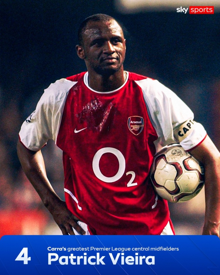 [热门观察]卡拉格评英超历史10大中场：杰拉德、罗伊·基恩、德布劳内前三(图4)