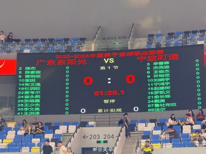 [今日焦点]今晚广东男篮主场迎战宁波男篮 胡明⬅️轩⚽缺阵(图2)