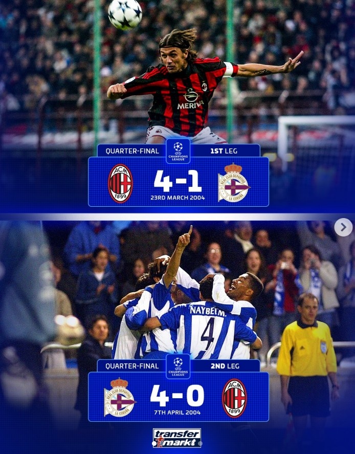 【今日动态】德转盘点欧冠1/4决赛经典逆转：皇马、巴萨、拜仁