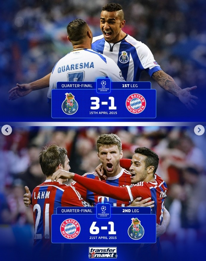 [热点追踪]德转盘点欧冠1/4决赛✌️经典逆转：皇马、巴萨、拜仁、蓝军⬆️在列(图5)