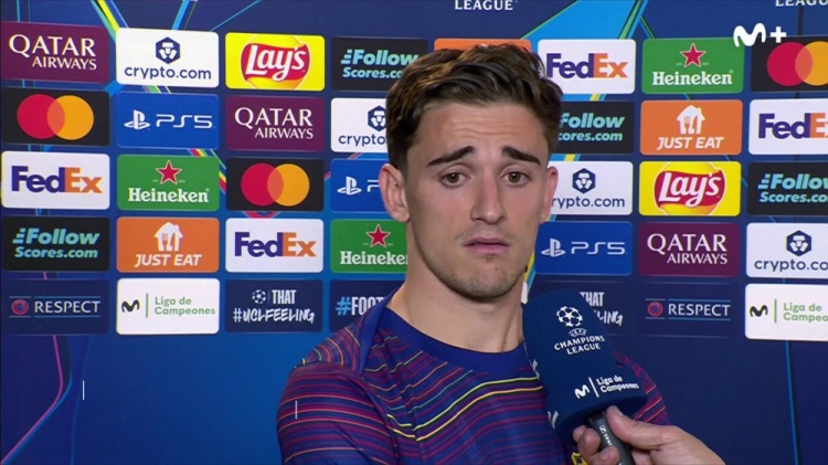 加维：我们的表现比对手好得多 我的动作最多也就是黄牌