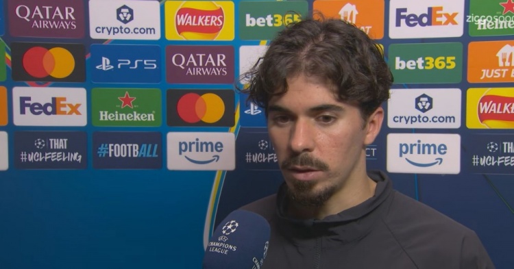 [体育直击]维蒂尼亚：很高兴连续3年进入欧冠半决赛，球队展现