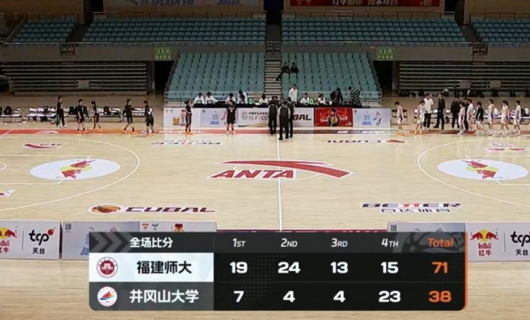 【要闻速递】CUBAL女篮-福建师大轻取井冈山大学晋级8强 