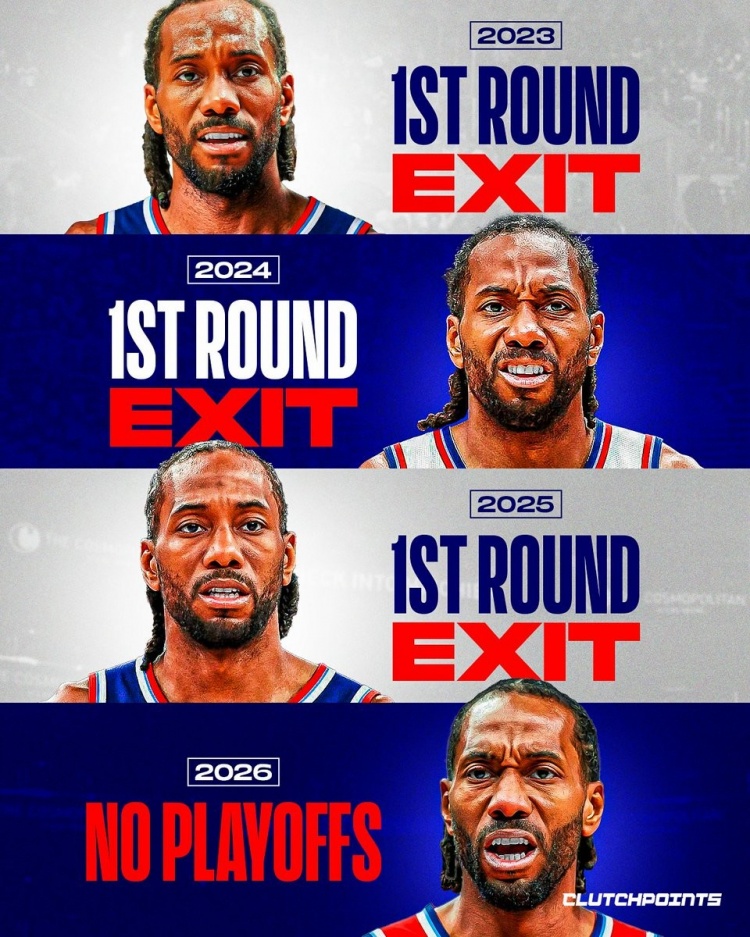 [行业动态]路在何方？快船近5个赛季两次无缘季后赛 连续三年