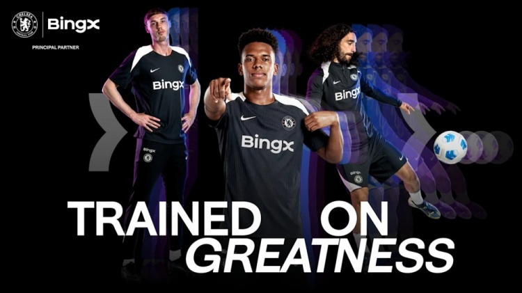 【体育报道】官方：切尔西与俱乐部官方首席合作伙伴BingX延
