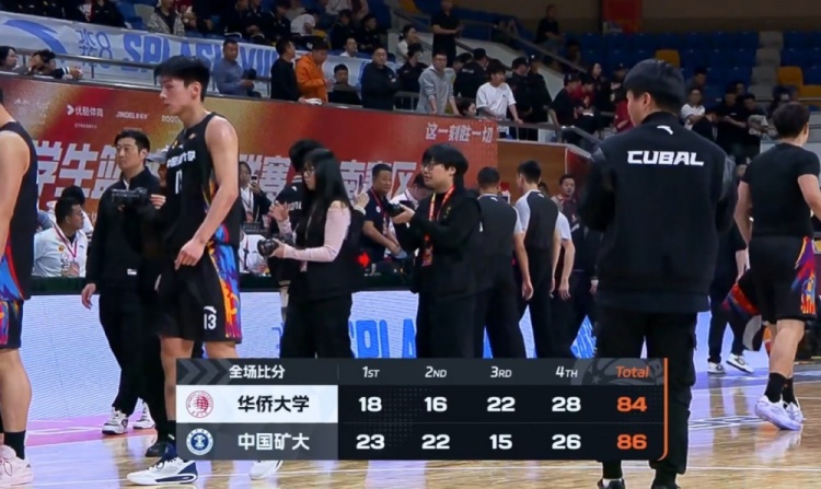 【球迷看点】中国矿大力克华侨大学杀入决赛 王志楠20+9 虎
