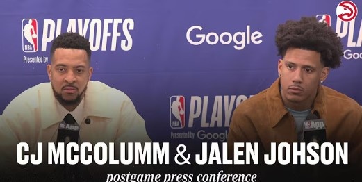 【体育消息】【完整版】麦科勒姆&约翰逊：➡️布伦森像在百老汇