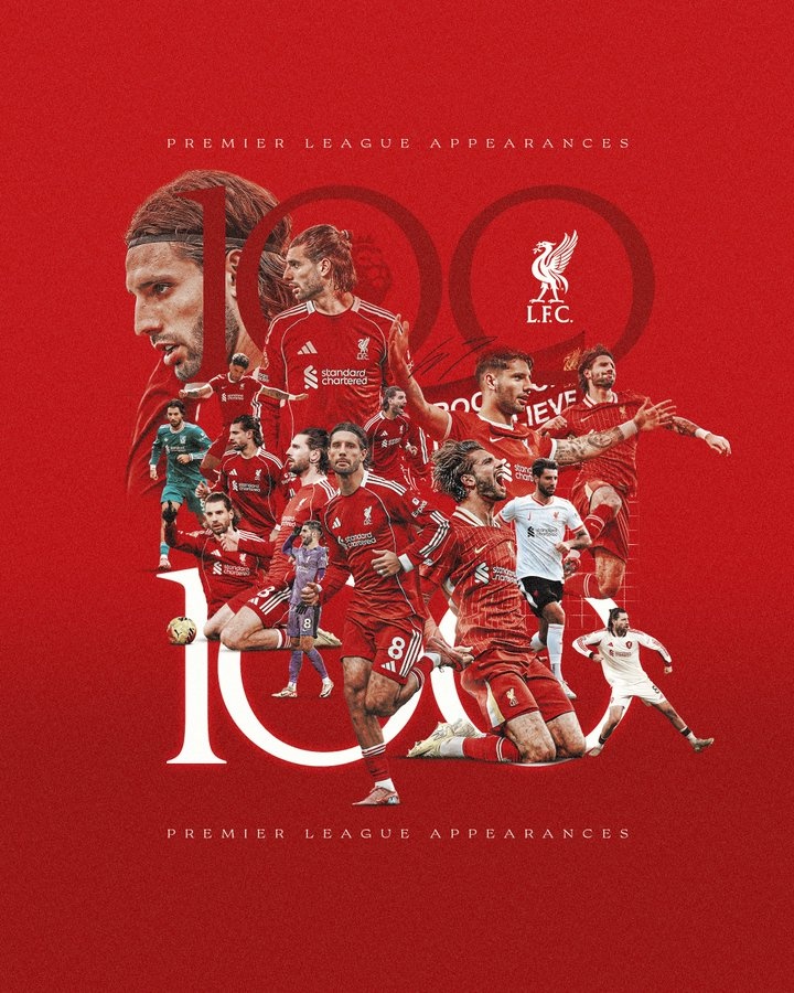 前99场14球13助！索博迎利物浦生涯英超百场里程碑之战