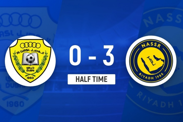 [C罗]半场-利雅得胜利3-0迪拜祈祷 C罗获生涯第969球菲利克斯助攻双响(图1)