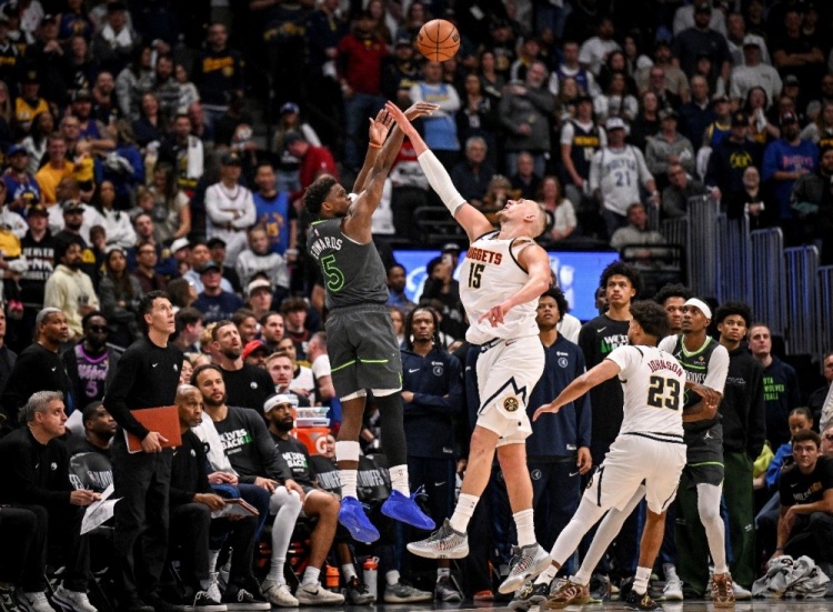 [体育焦点]周一竞彩篮球➡️强档：森林狼盼客场破敌 掘金磨刀