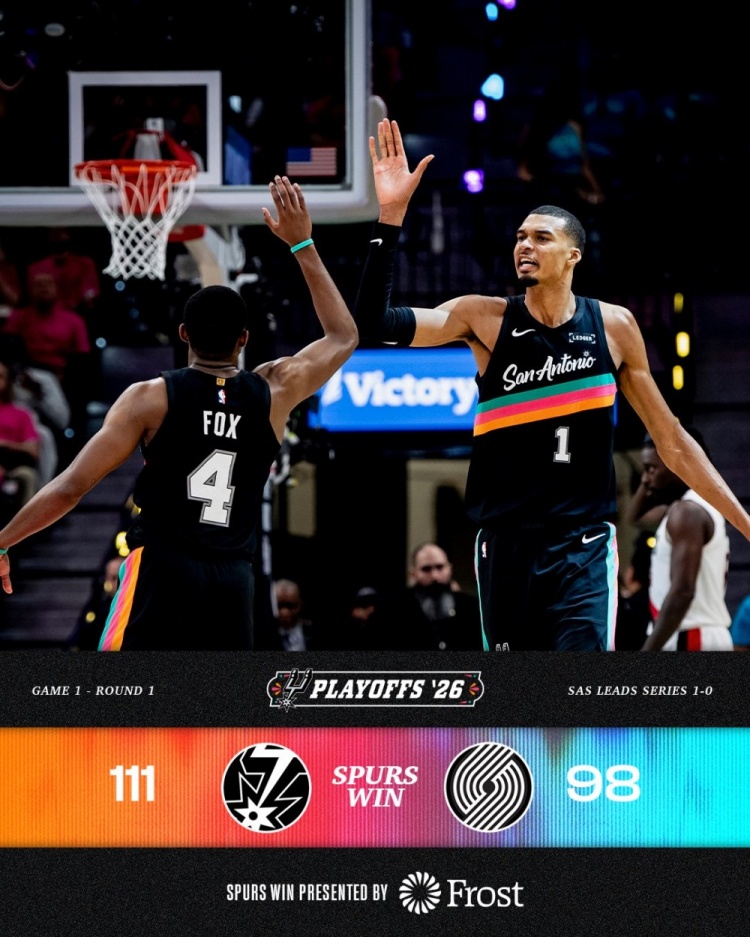 [特别关注]刺蜜谈赢球：文班是电影精华&首秀太亮眼 名宿齐聚