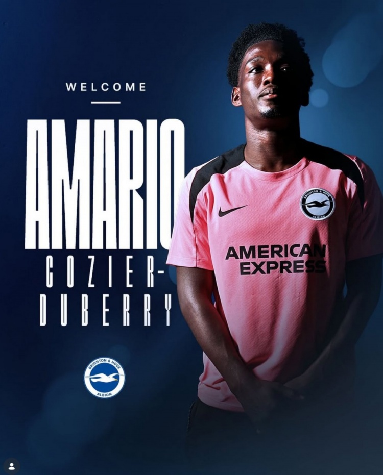 【英超】TA：布莱顿希望与20岁边锋杜伯里续约，双方正在商谈