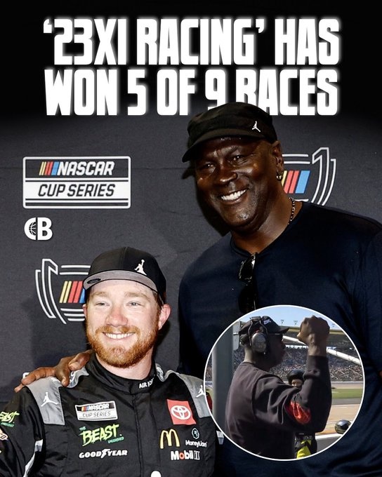 [球迷报道]神做啥都能赢！乔丹控股的赛车队前九场狂揽五冠