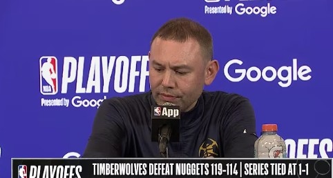 【森林狼】【完整版】阿德尔曼：穆雷与戈登末节体力透支 我们输