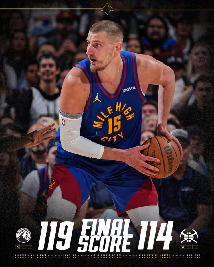 [掘金]美网友：约穆末节15中2仍是假摔界GOAT 森林狼罚