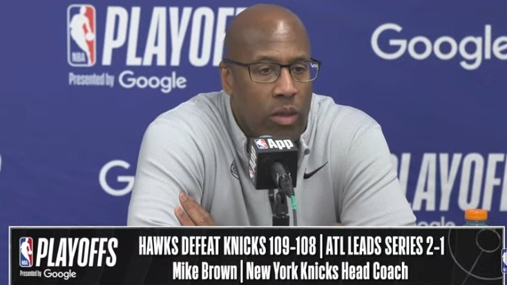 【官方通告】【完整版】布朗：雷霆去年⬇️也曾1-2落后 满意