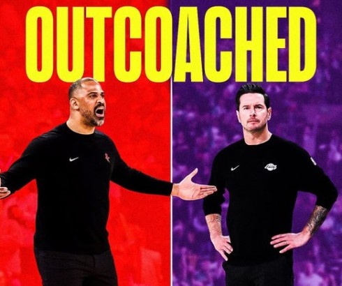 【体育资讯】记者：火湖系列赛充分诠释了教练在季后赛有多么重要