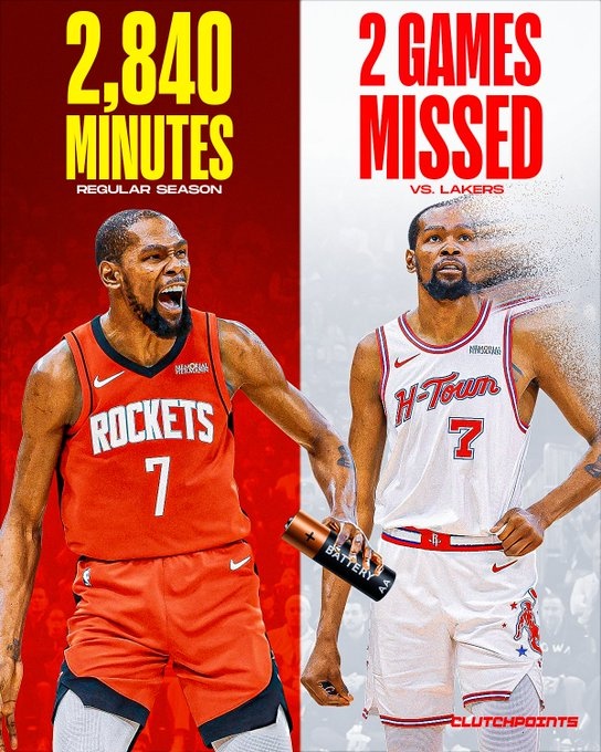 [滚动快讯]美媒：杜兰特常规赛出场时间第2 难得保持✌️健康