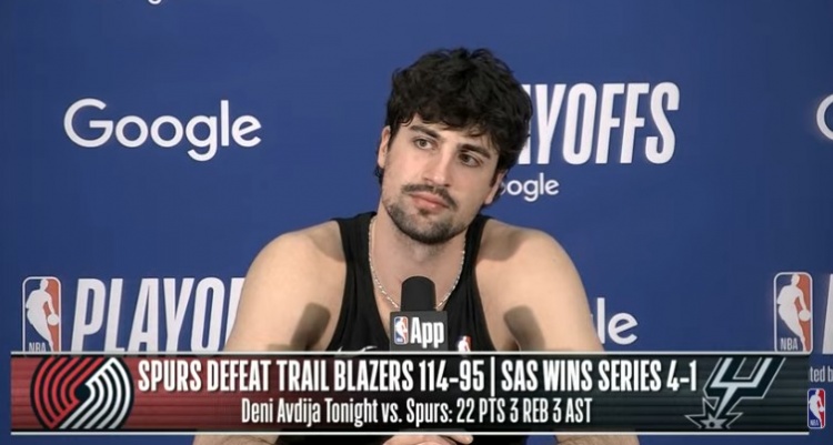 【赛场速递】【完整版】阿夫迪亚：我们在场上倾尽所有 季后赛经