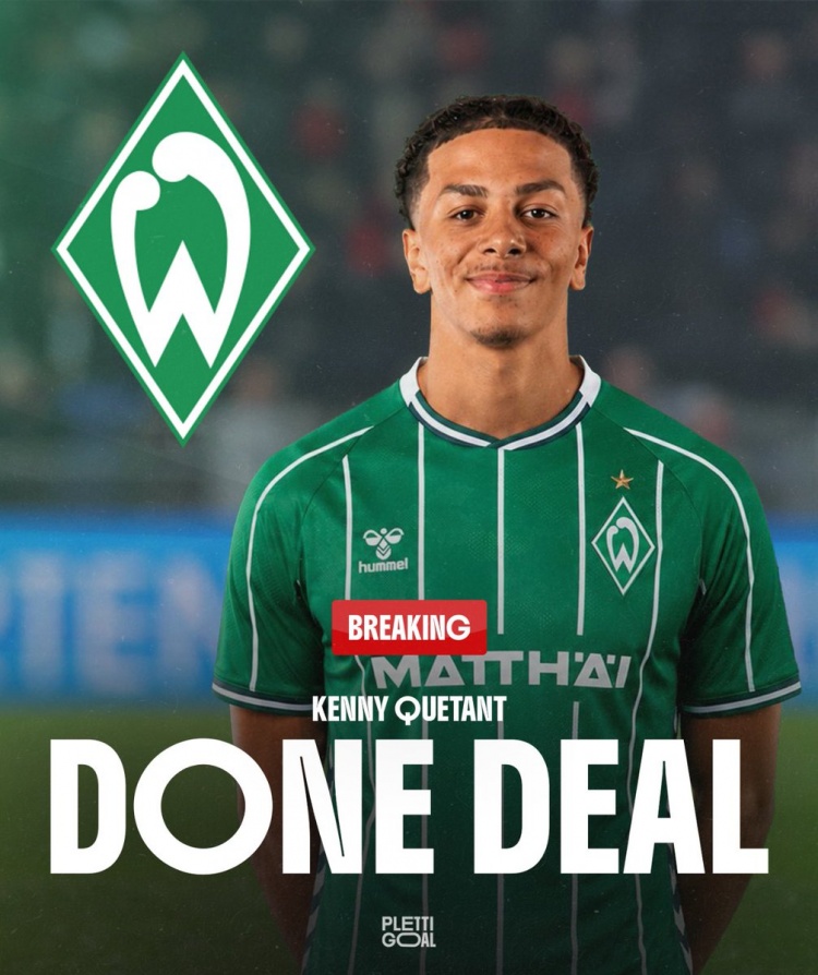 【值得一看】德天空：不莱梅将免签勒阿弗尔19岁前锋奎塔特，球