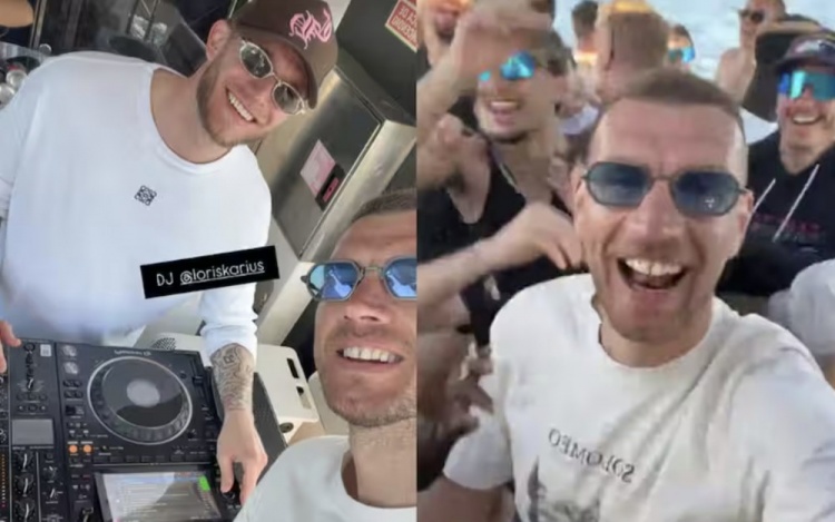  沙尔克全队赴西班牙庆祝升级成功！哲科：卡里乌斯是我们的DJ