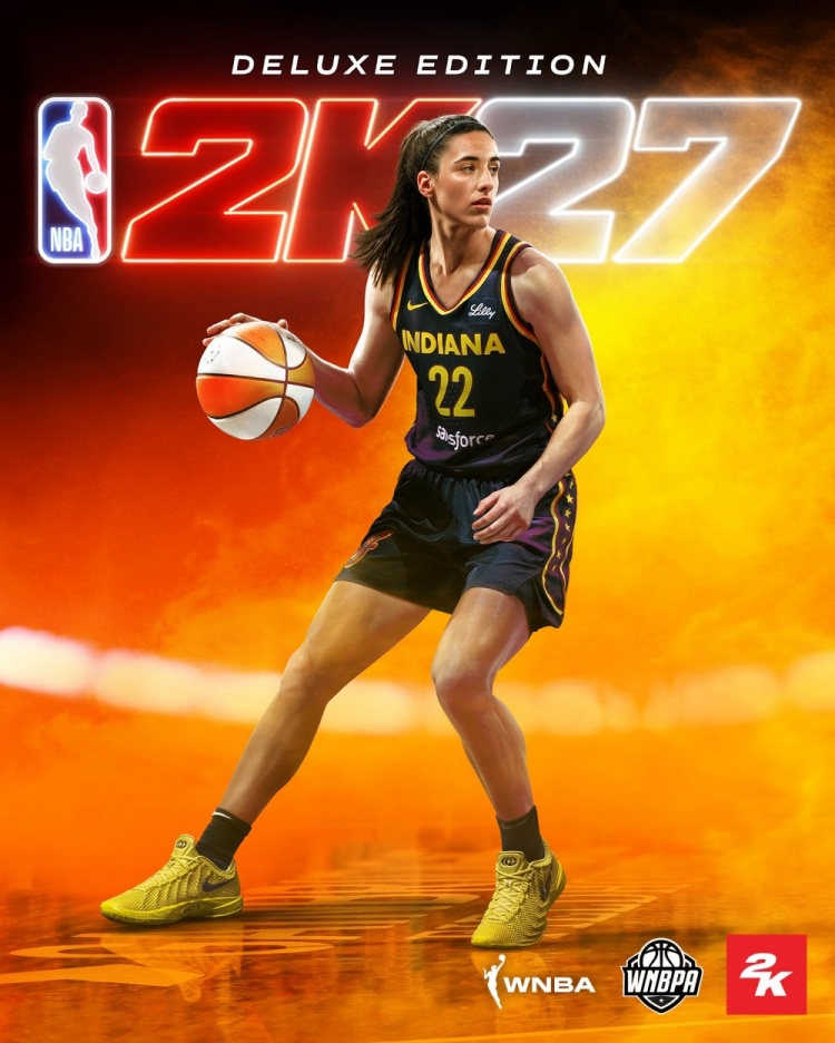 WNBA顶流！2K官方：克拉克成为《NBA 2K27》豪华版封面人物