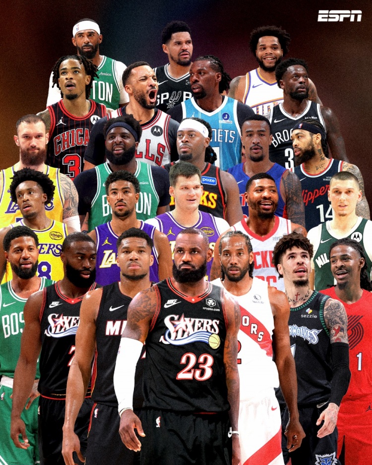 数十位球员/球星换队！ESPN晒图发问：这是不是最疯狂的休赛期？