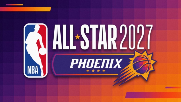 NBA官方：2027年菲尼克斯全明星的具体时间是2月20号-2月22号