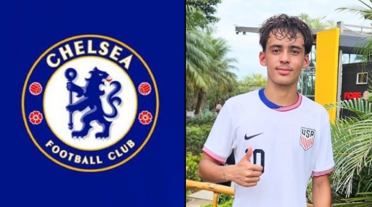 TA:切尔西将签下洛杉矶银河16岁中场加西亚 转会费300万美元+浮动