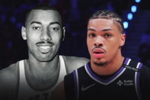 阿卡夫生涯前5战每场都出手20+ NBA历史第二人&比肩张伯伦
