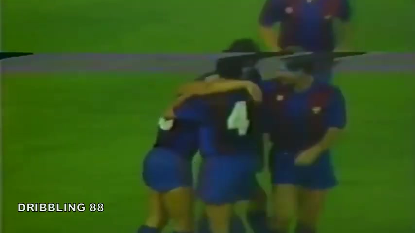 1983年马拉多纳在巴塞罗那对马竞