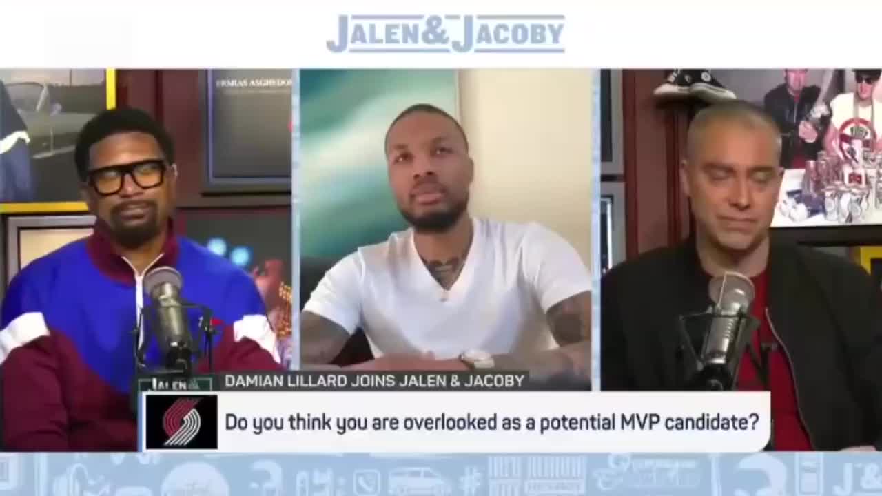 利拉德：我觉得我配得上MVP这座奖杯