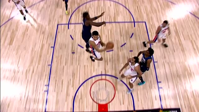 02月04日NBA常规赛 森林狼vs活塞 精彩镜头