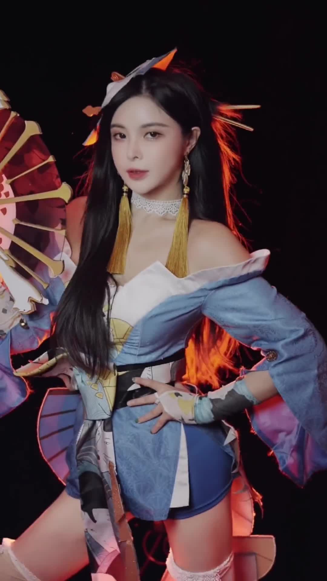 王者荣耀cos:这样的不知火舞你几点上号?