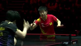 03月13日乒乓球WTT新加坡大满贯女单第二轮-孙颖莎vs蒯曼-集锦