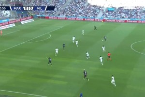 热身赛-梅西亚斯传射建功吉鲁破门 AC米兰2-0马赛
