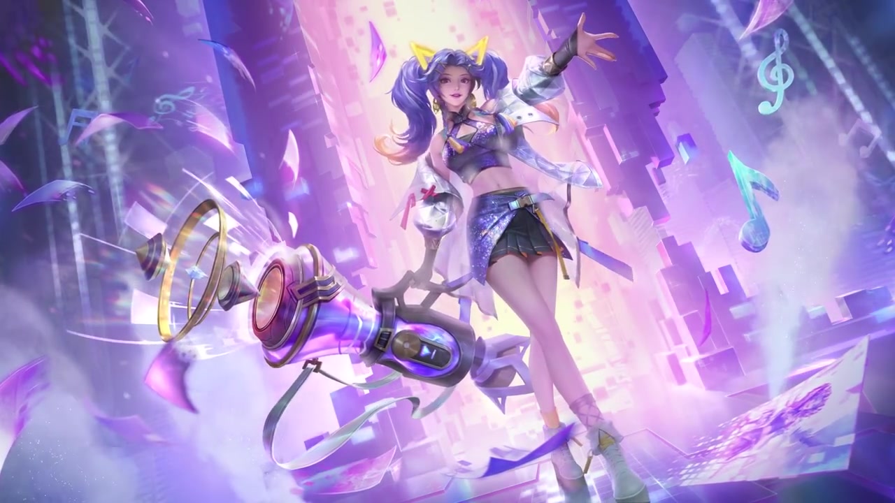 孙尚香音你闪耀皮肤爆料:巧妙融合音乐元素与歌曲旋律