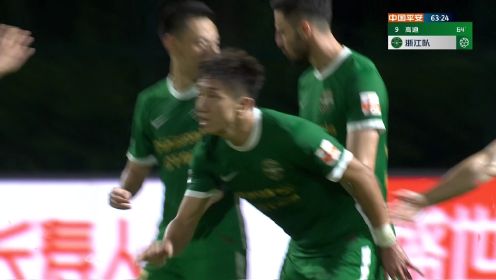 中超-高迪双响王永珀染红 浙江2-0轻取深圳