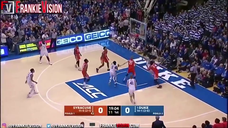 这块头和速度！锡安大学生涯最高分战：砍下35分10板