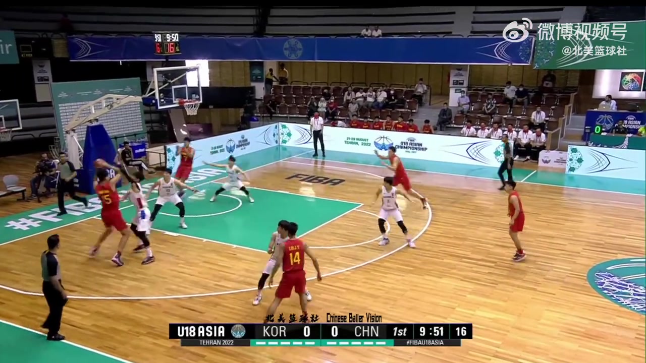大意？U18亚锦赛-杨瀚森17+11 中国男篮惨遭韩国19分大逆转