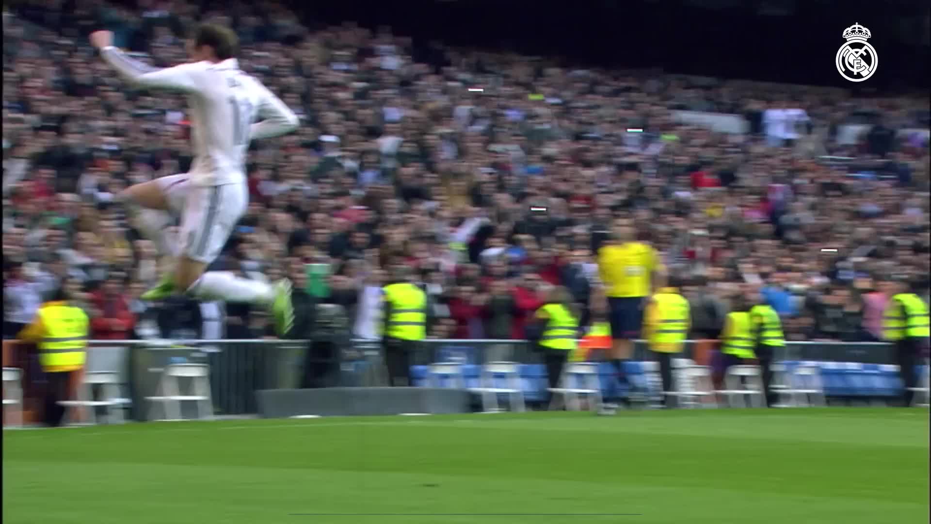 官方：贝尔皇马生涯十佳球！